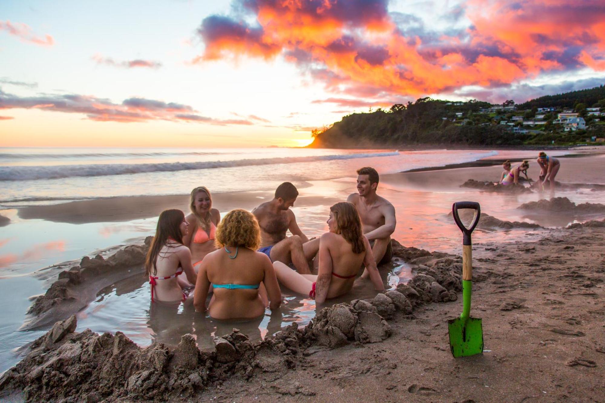 Hot Water Beach Top 10 Holiday Park Hotwater Beach Eksteriør bilde